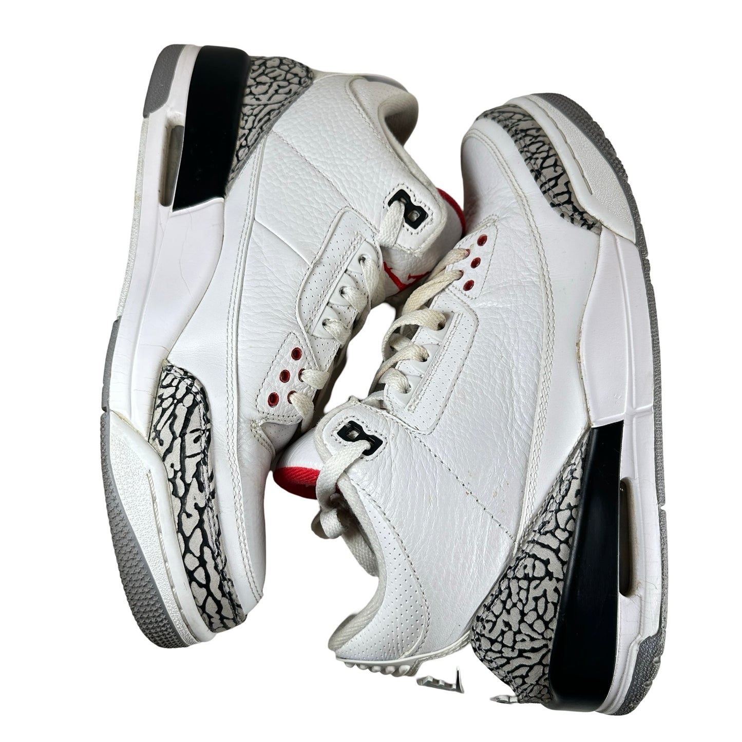 580775 160 Jordan 3 Retro White Cement '88 Dunk Contest (2013) - 9.5 M (Used)