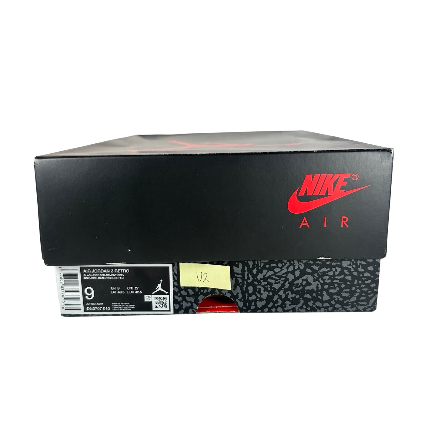 DN3707 010 Jordan 3 Retro Black Cement Reimagined (2024) [USED] - 9 M (Used2)