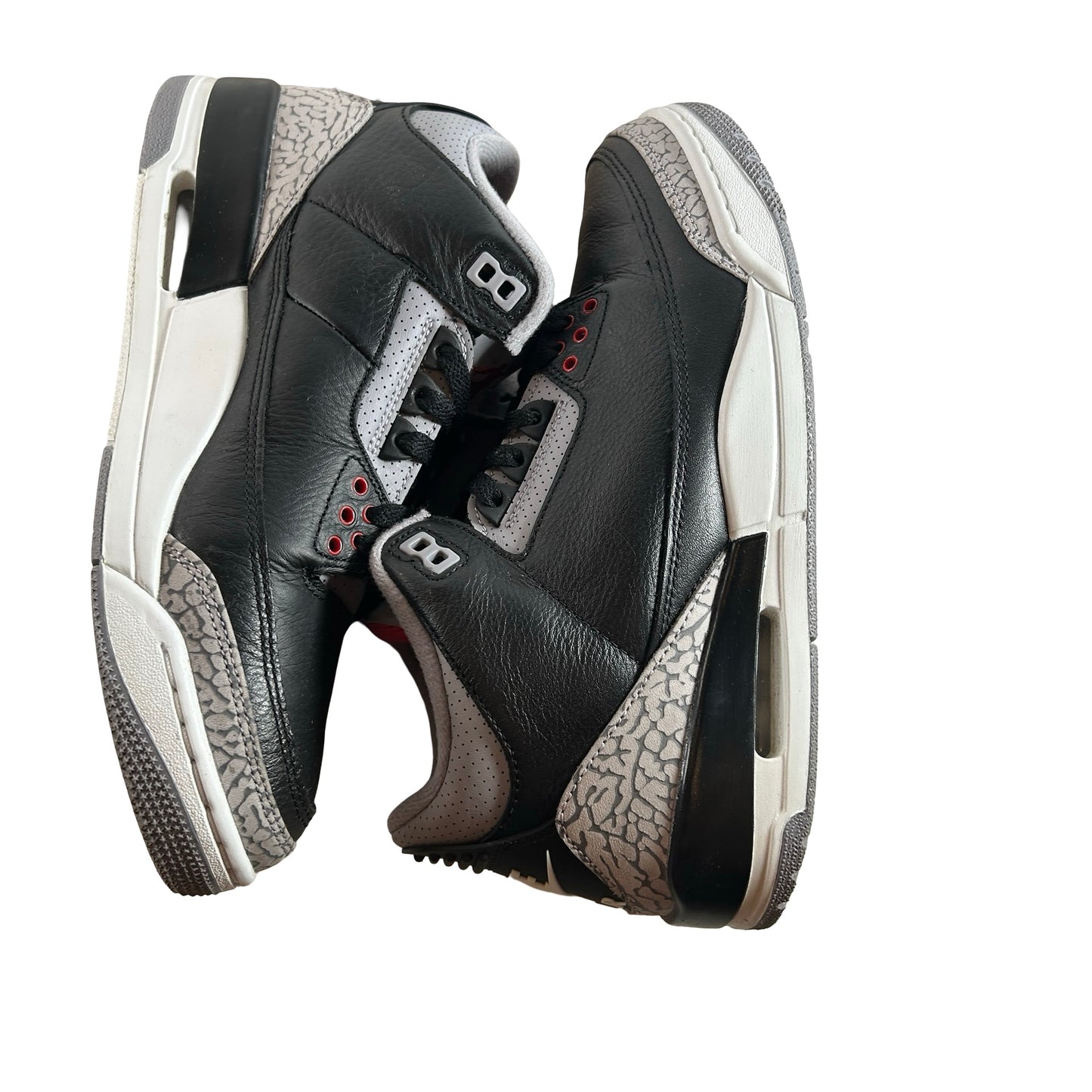 DN3707 010 Jordan 3 Retro Black Cement Reimagined (2024) [USED] - 8.5 M (Used2) (No Box2)