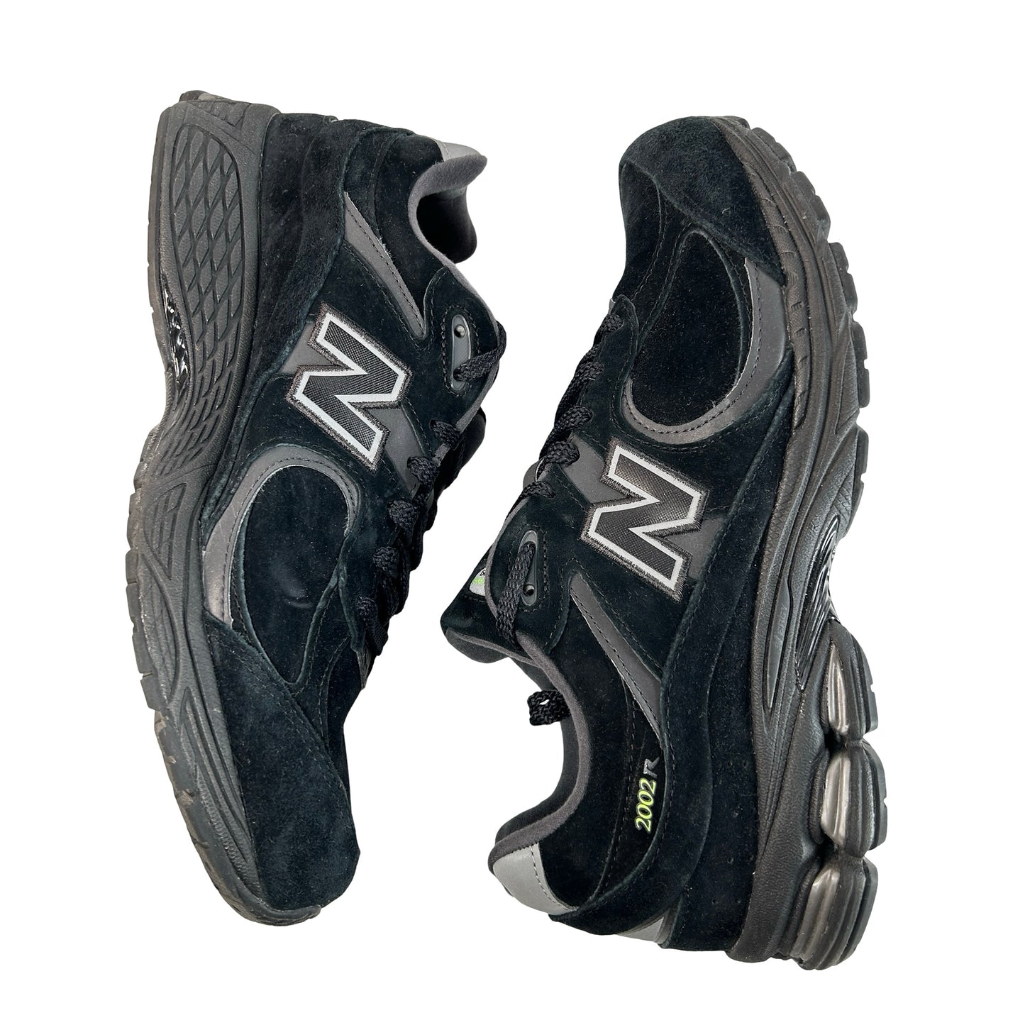 ML2002RO New Balance 2002R Black Green [USED] - 11 M (Used)