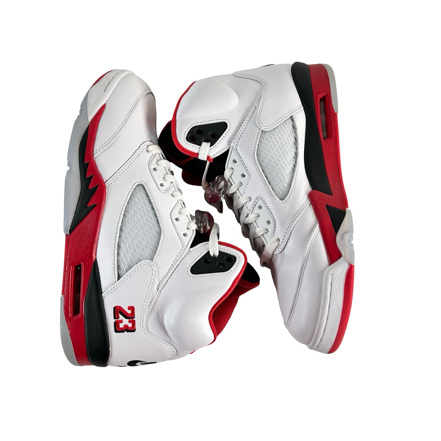 HQ7978 101 Jordan 5 Retro Fire Red Black Tongue (2025) [USED] - 10.5 M (Used3)