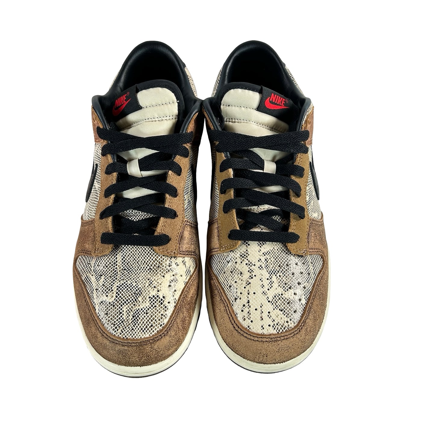 FJ5434 120 Nike Dunk Low Premium CO.JP Brown Snakeskin [USED] - 10 M (Used)