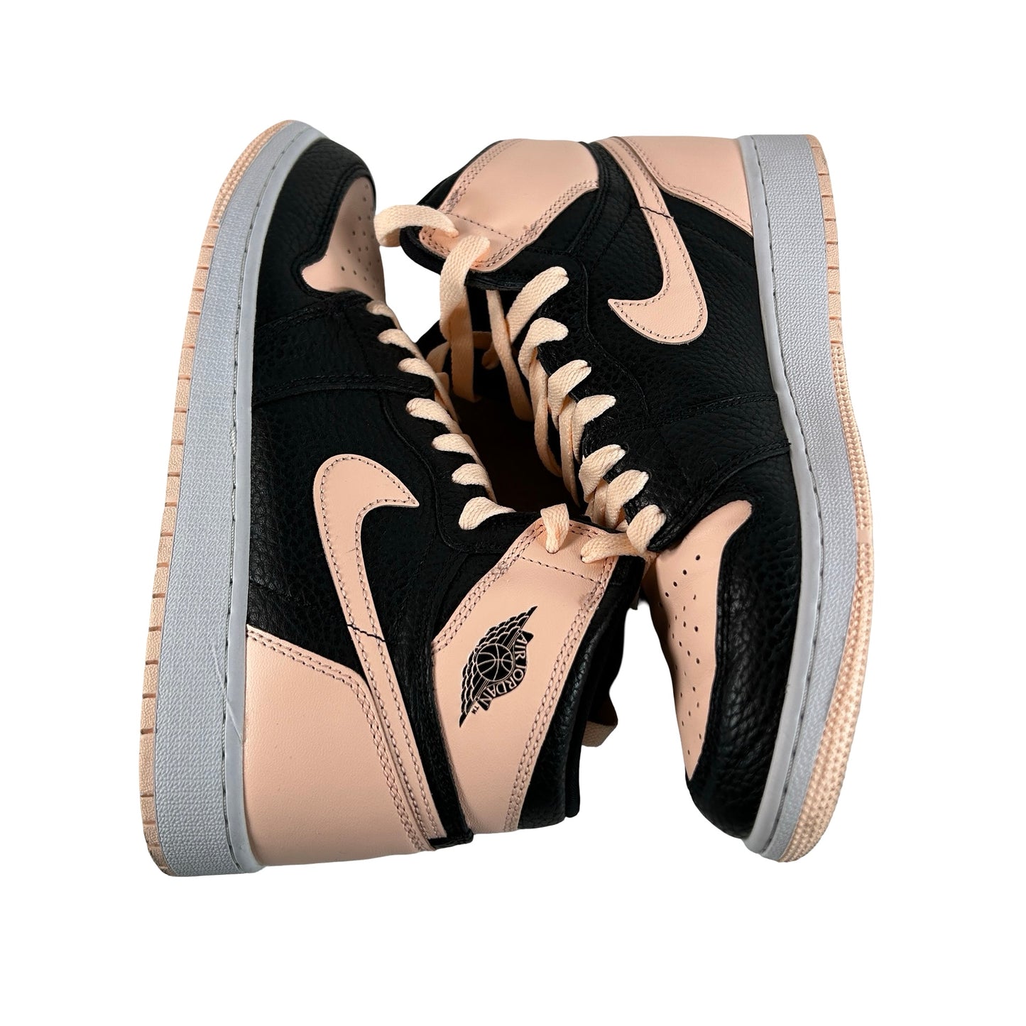 575441 081 Jordan 1 Retro High Black Crimson Tint (GS) [USED] - 7 Y (Used2)