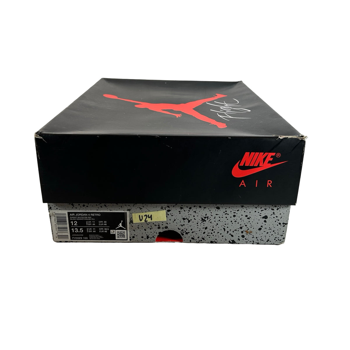 FV5029 100 Jordan 4 Retro White Cement (2025) [USED] - 12 M (Used24)