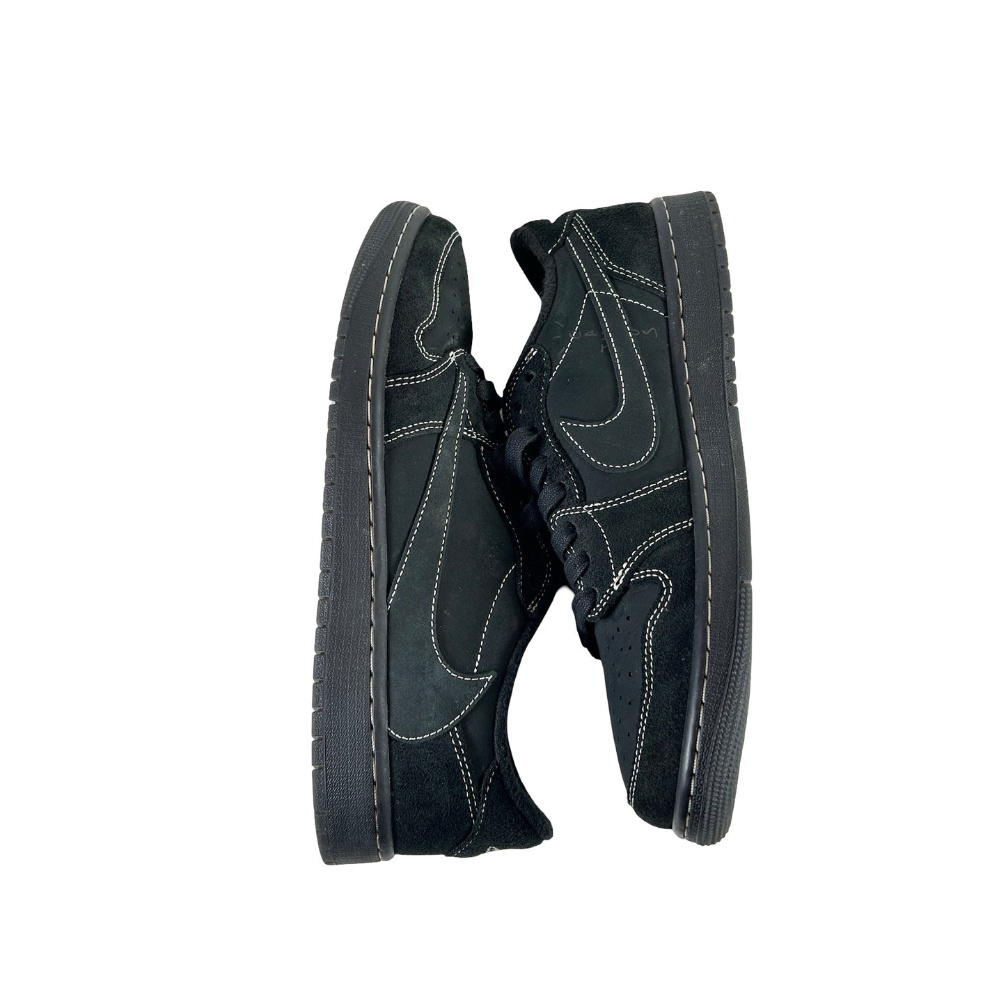 DM7866 001 Jordan 1 Retro Low OG Travis Scott Black Phantom [USED] - 10 M (Used) (No Sleeve)