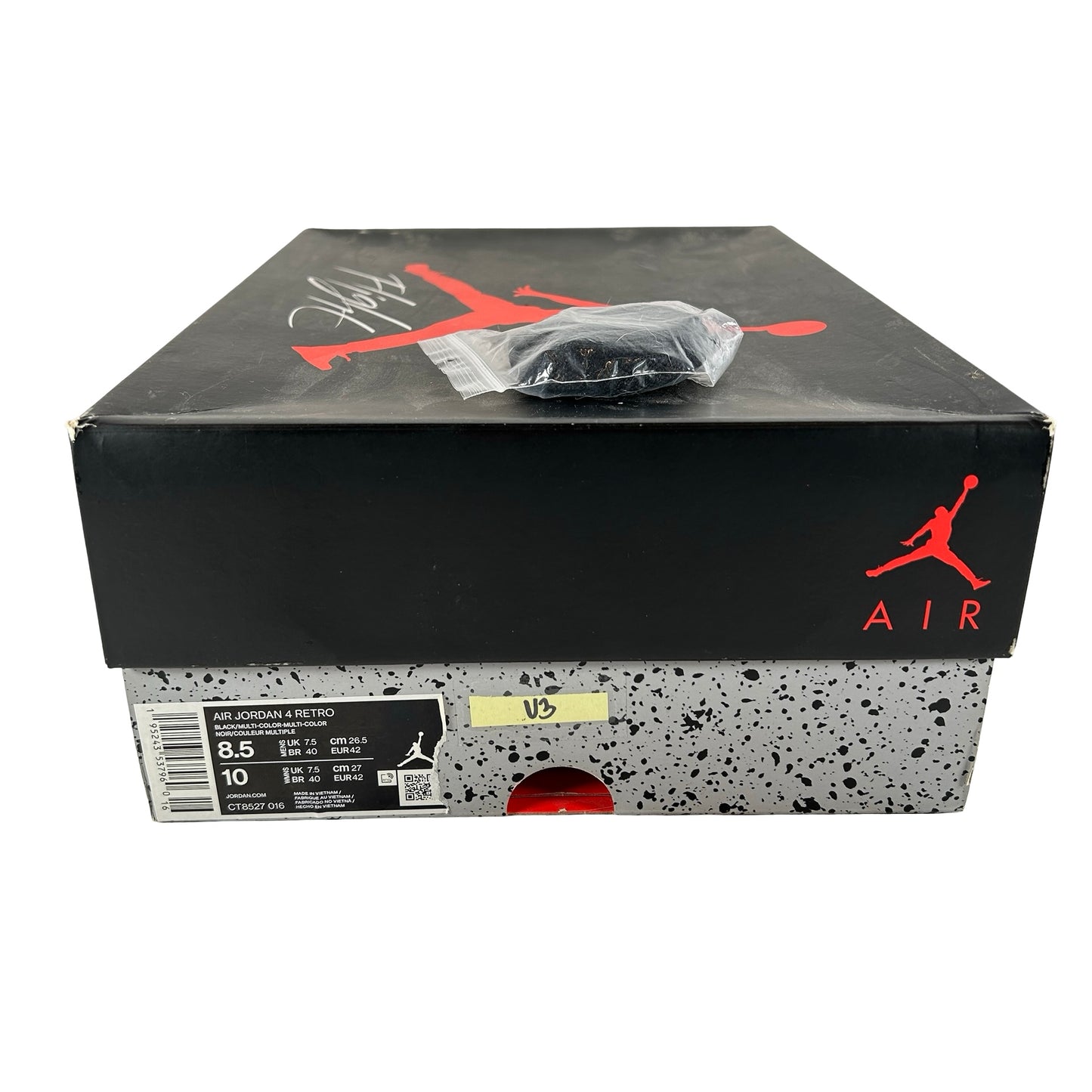 CT8527 016 Jordan 4 Retro Red Thunder [USED] - 8.5 M (Used3)
