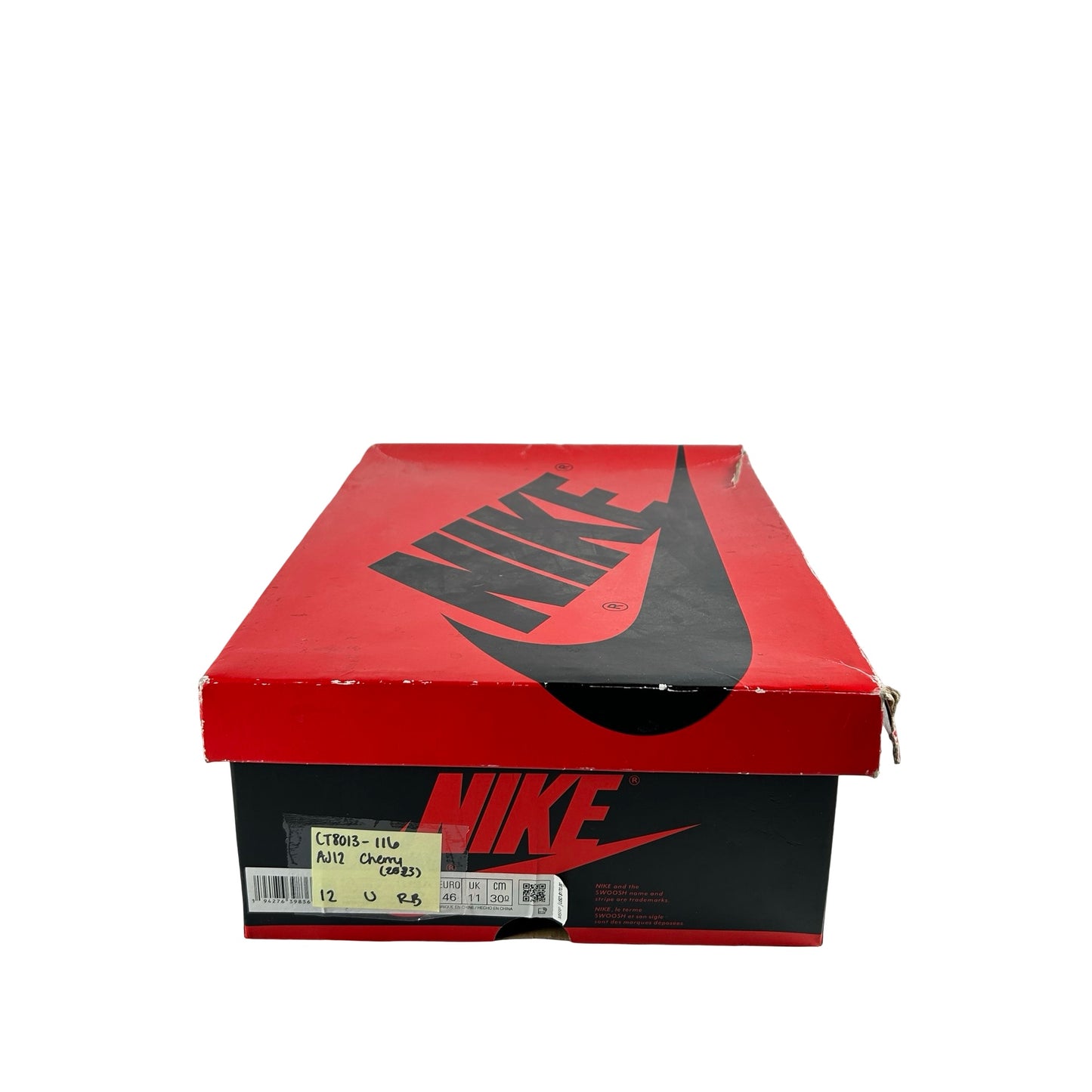 CT8013 116 Jordan 12 Retro Cherry (2023) [USED] - 12 M (Used) (Replace Box)