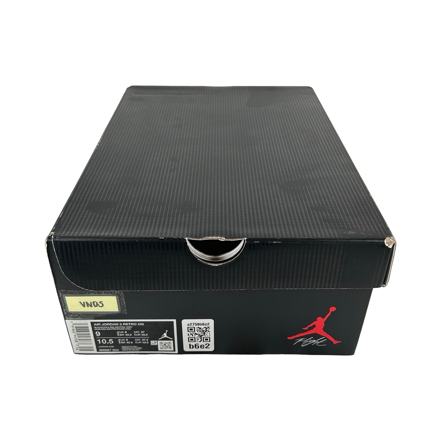 IB8967 004 Jordan 3 Retro OG Rare Air [USED] - 9 M (VNDS)