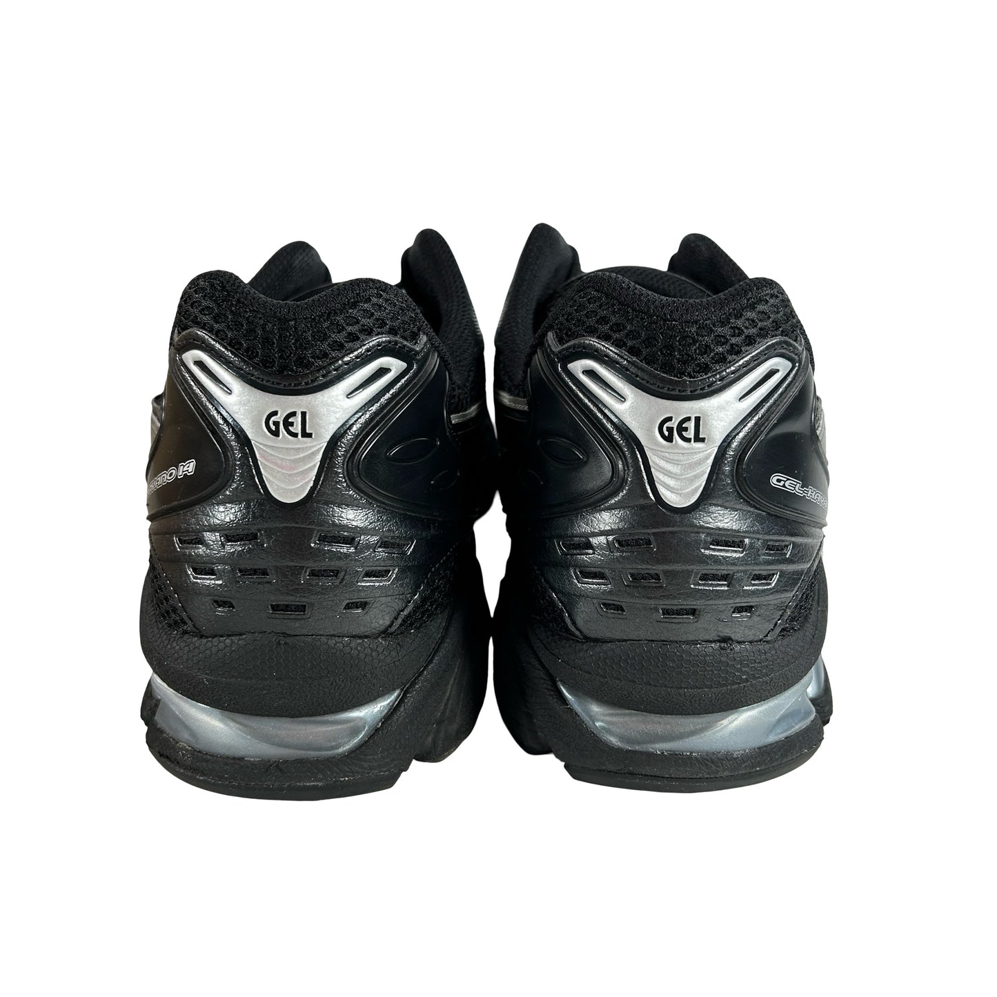 1201A019 006 ASICS Gel-Kayano 14 Black Pure Silver [USED] - 13 M (Used2)