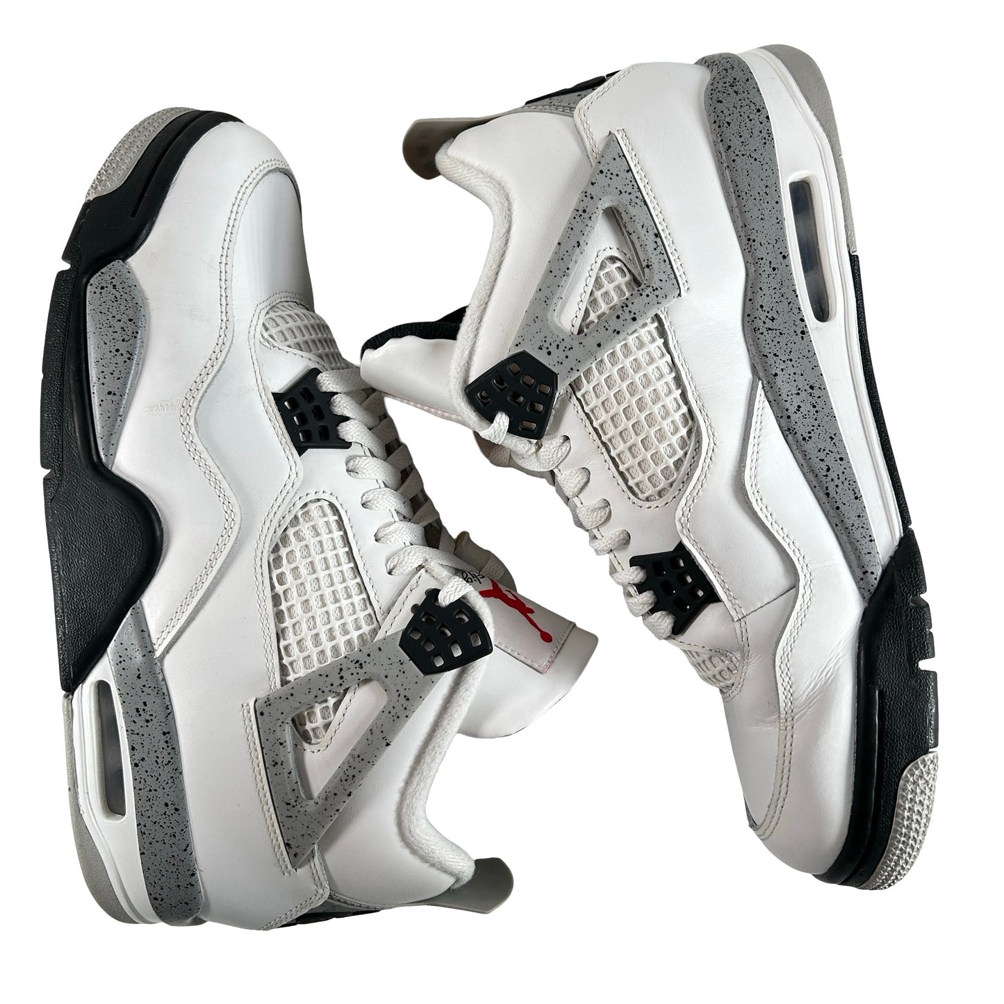 FV5029 100 Jordan 4 Retro White Cement (2025) [USED] - 10 M (Used) (No Box)