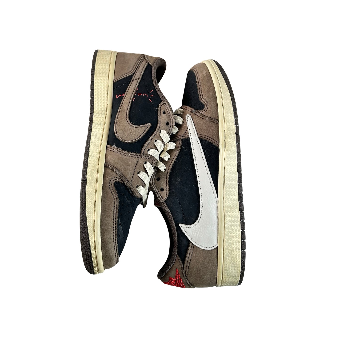 CQ4277 001 Jordan 1 Low Travis Scott Mocha [USED] - 8 M (Used) (No Box)