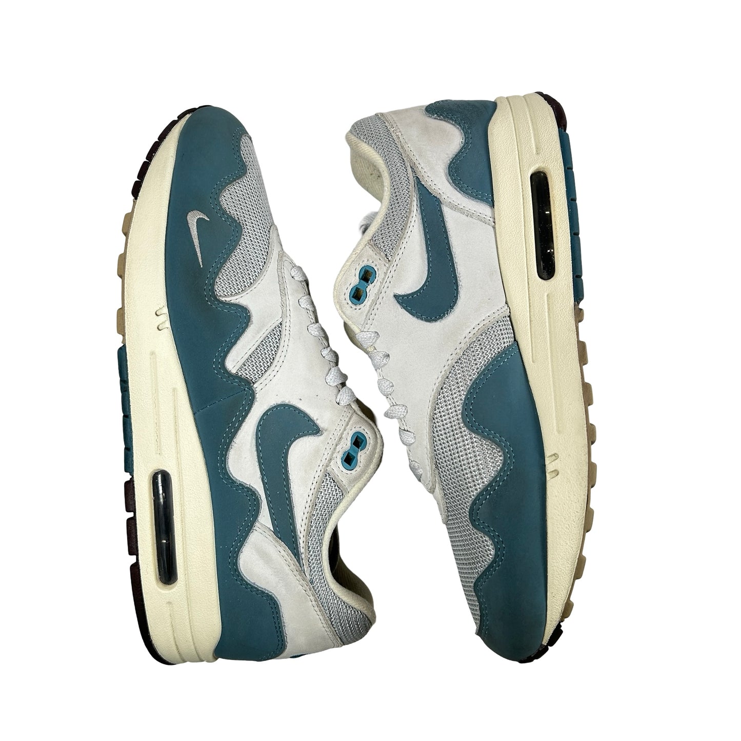 DH1348 004 Nike Air Max 1 Patta Waves Noise Aqua (without Bracelet) [USED] - 8.5 M (Used)