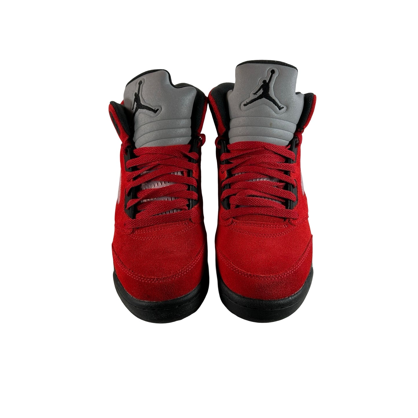 440888 600 Jordan 5 Retro Raging Bull Red (2021) (GS) [USED] - 7 Y (Used)