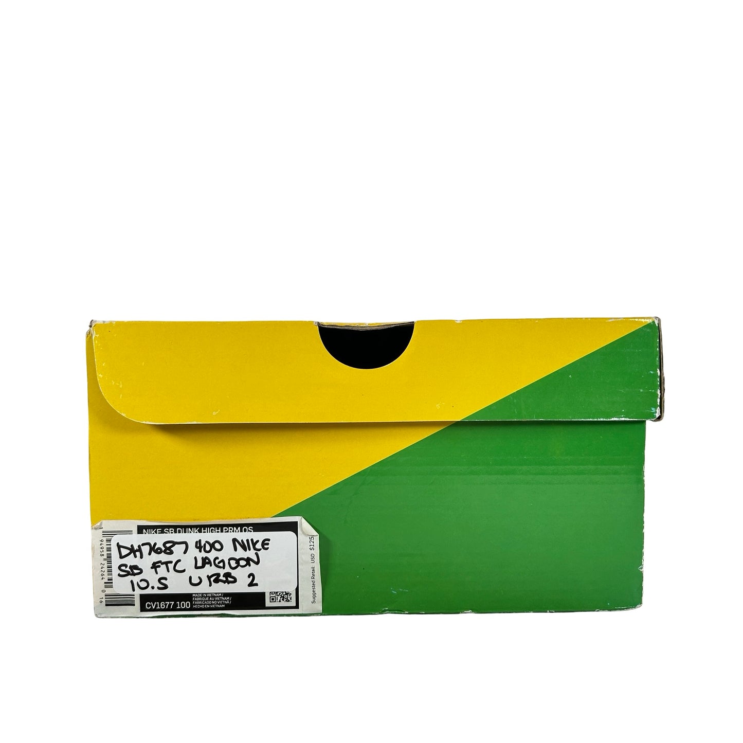 DH7687 400 Nike SB Dunk Low Pro FTC Lagoon Pulse [USED] - 10.5 M (Used2) (Replace Box2)