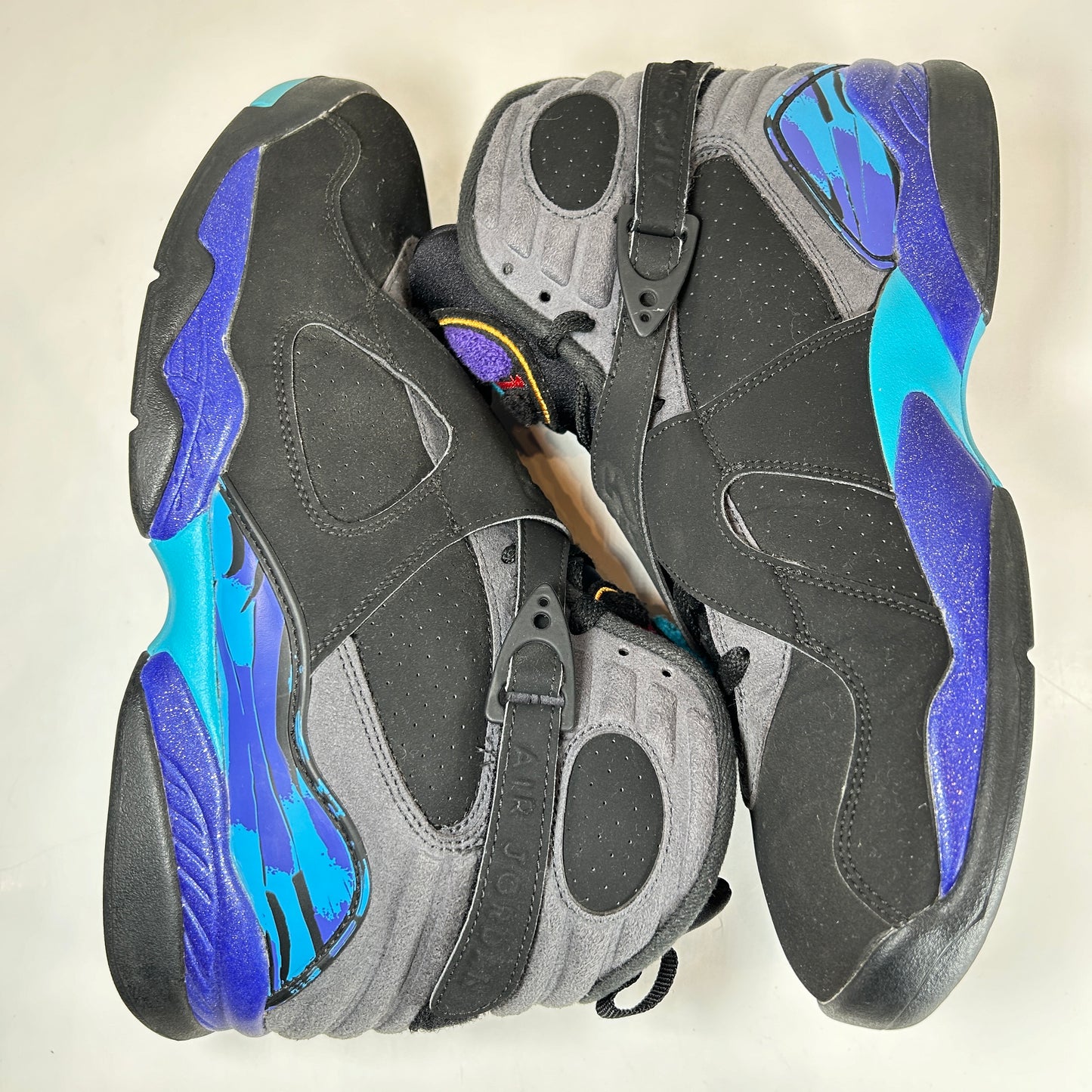 305381 025 Jordan 8 Retro Aqua (2015) [USED] - 10 M (Used) (Replace Box)