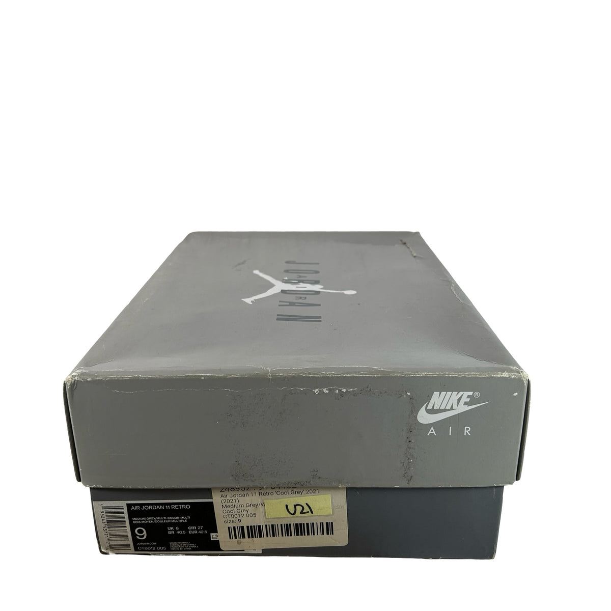 CT8012 005 Jordan 11 Retro Cool Grey (2021) [USED] - 9 M (Used21)