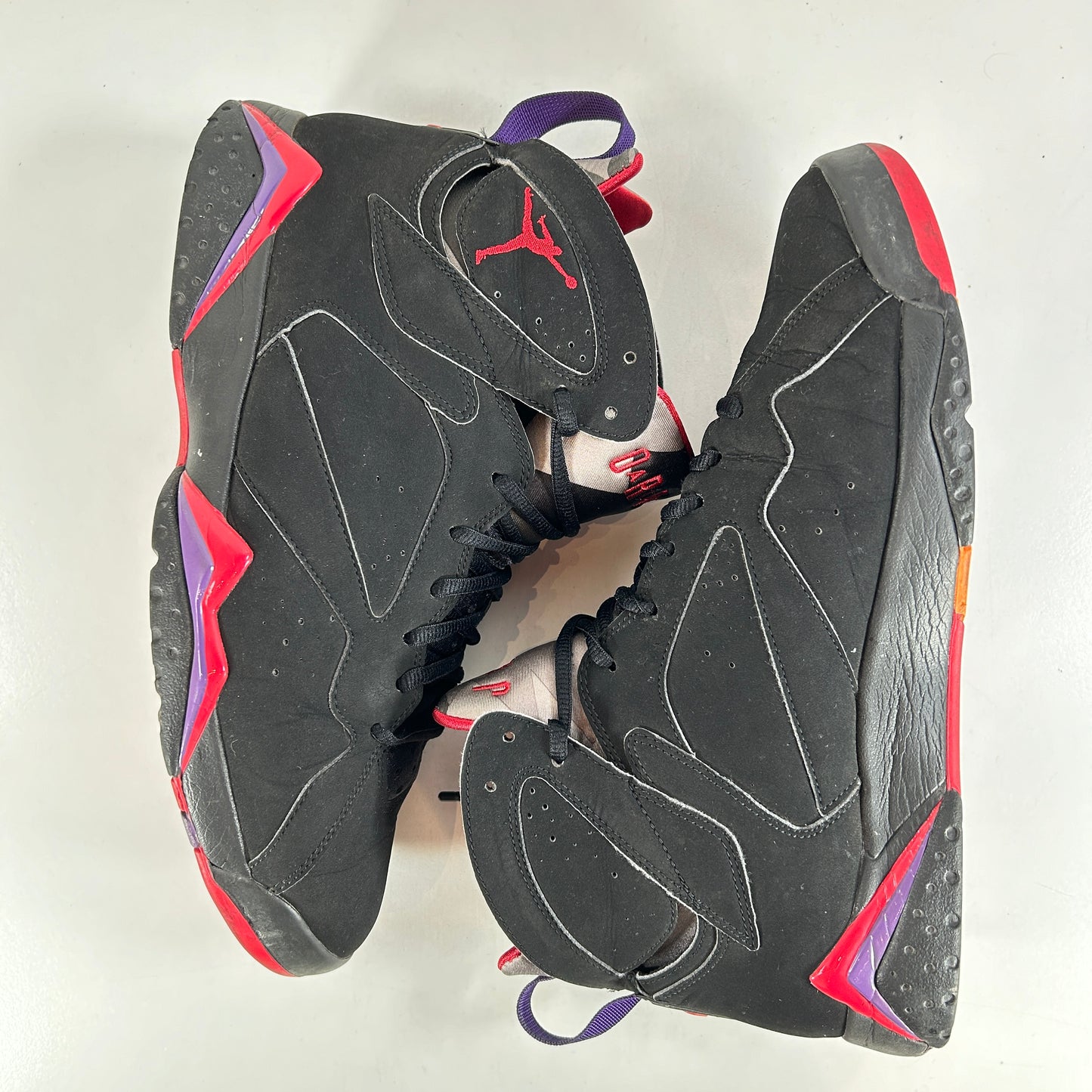 304775 018 Jordan 7 Retro Raptors (2012) [USED] - 12 M (Used) (No Box)