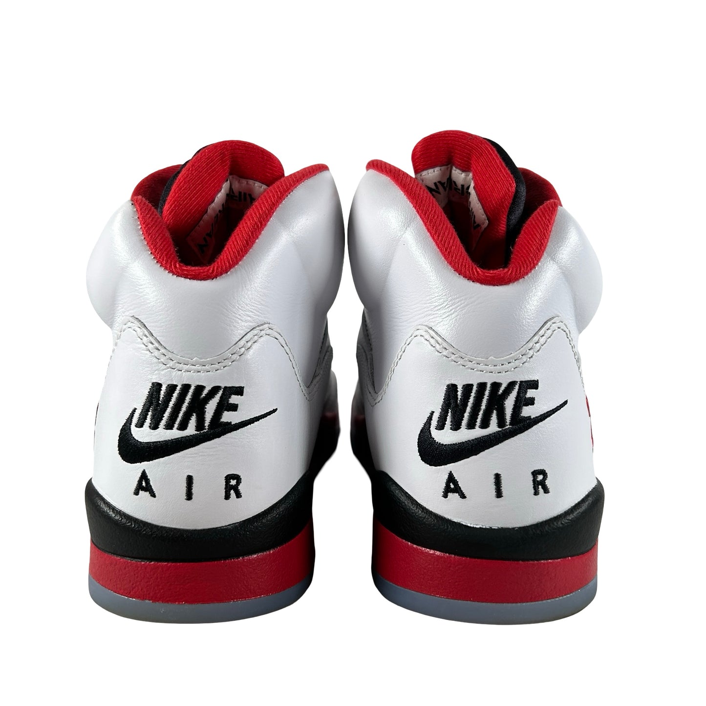 HQ7978 101 Jordan 5 Retro Fire Red Black Tongue (2025) [USED] - 8 M (Used)