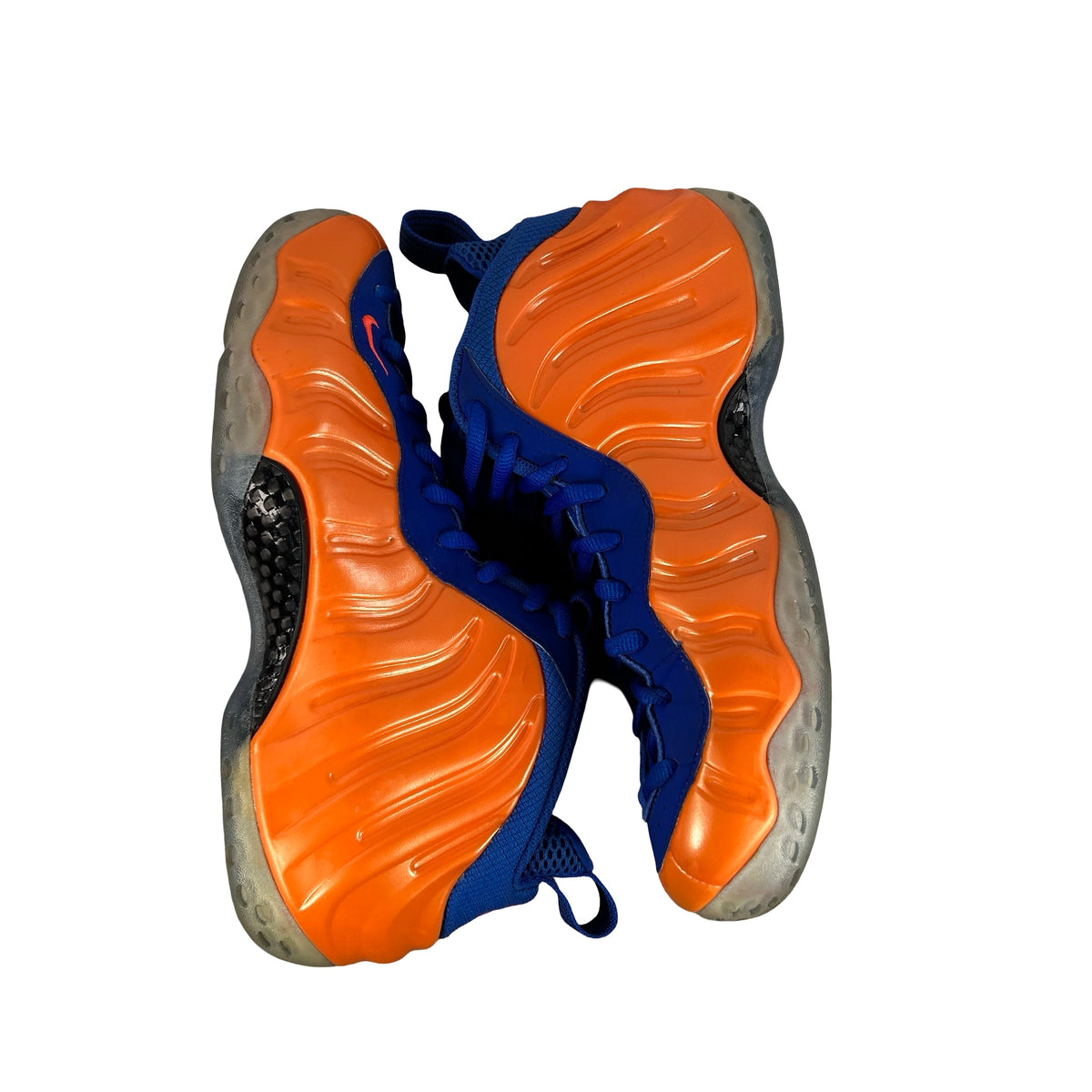 314996 801 Nike Air Foamposite One Knicks [USED] - 10 M (Used) (No Box)