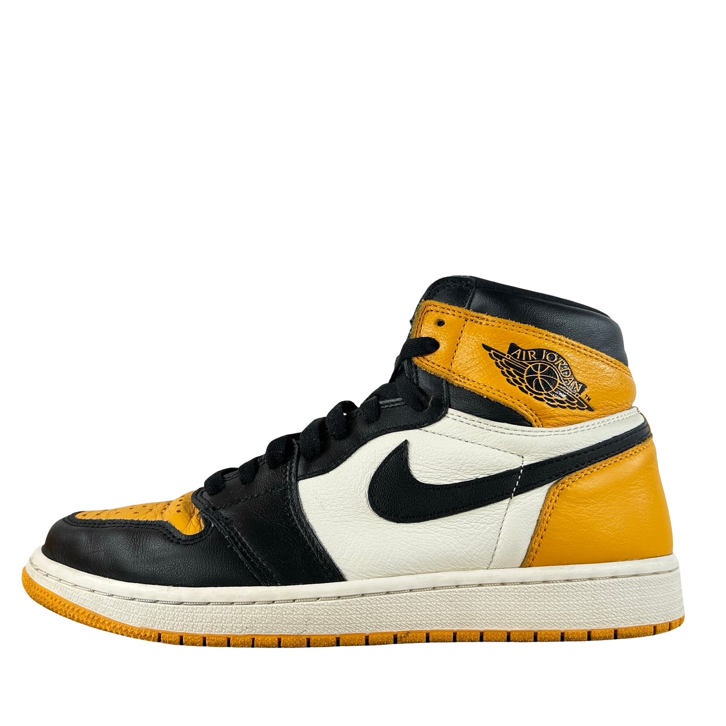 555088 711 Jordan 1 Retro High OG Yellow Toe [USED] - 9.5 M (Used4)