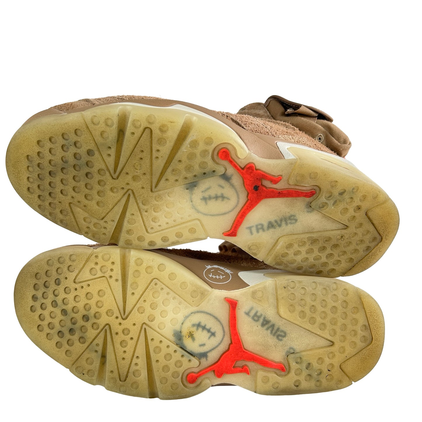 DH0690 200 Jordan 6 Retro Travis Scott British Khaki [USED] - 6 M (Used) (No Box)
