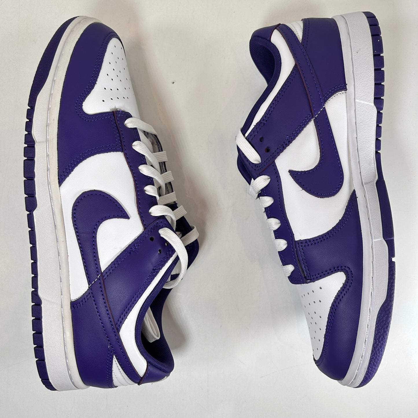 DD1391 104 Nike Dunk Low Championship Court Purple [USED] - 10.5 M (VNDS)