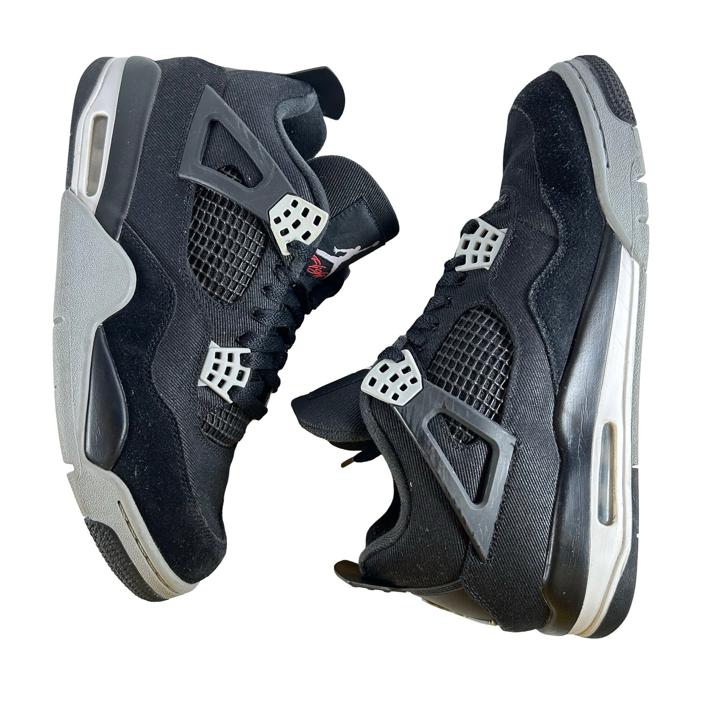 DH7138 006 Jordan 4 Retro SE Black Canvas [USED] - 10 M (Used6)