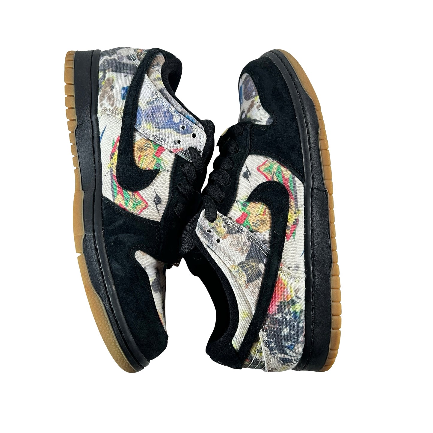 FD8778 001 Nike SB Dunk Low Supreme Rammellzee [USED] - 8 M (Used2)