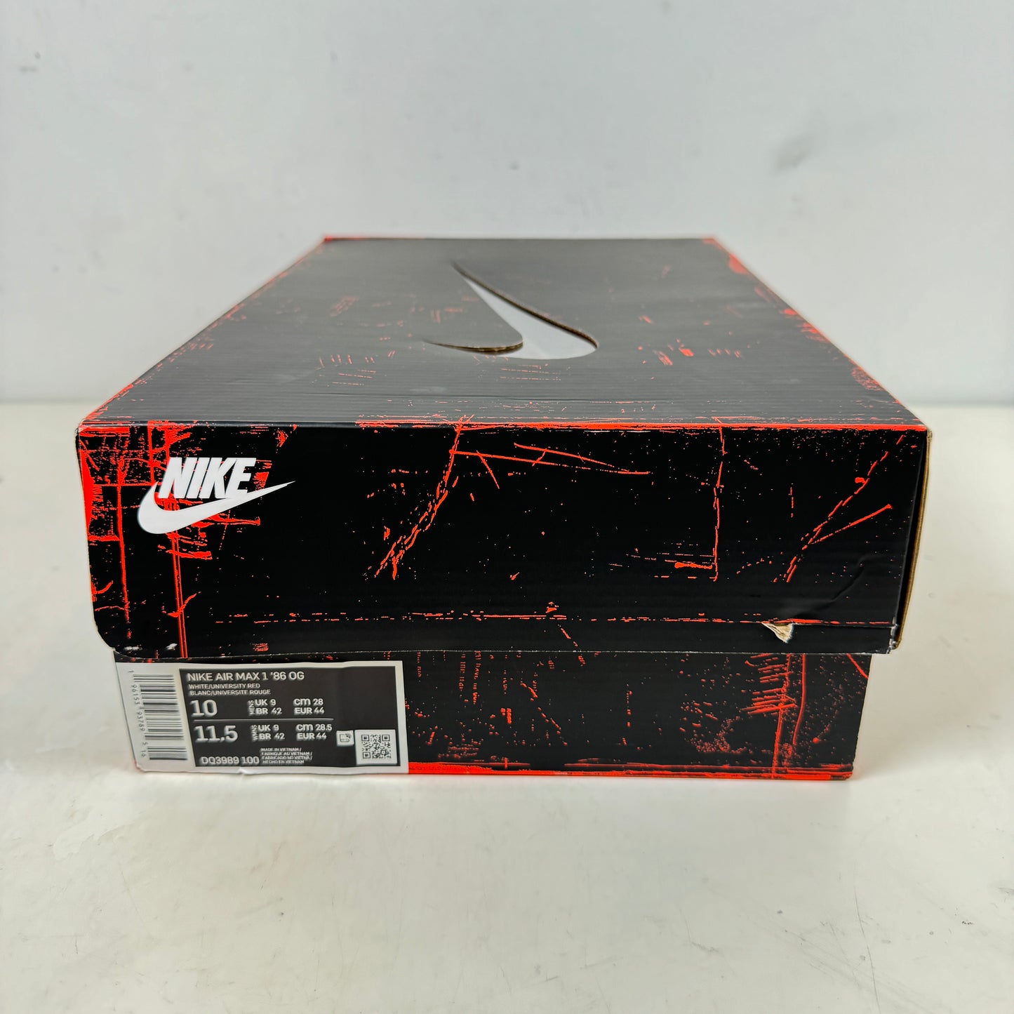 DQ3989 100 Nike Air Max 1 '86 Big Bubble Sport Red [USED] - 10 M (Used)