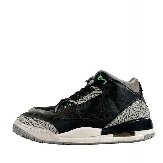 CT8532 031 Jordan 3 Retro Green Glow [USED] - 8.5 M (Used2) (No Box2)