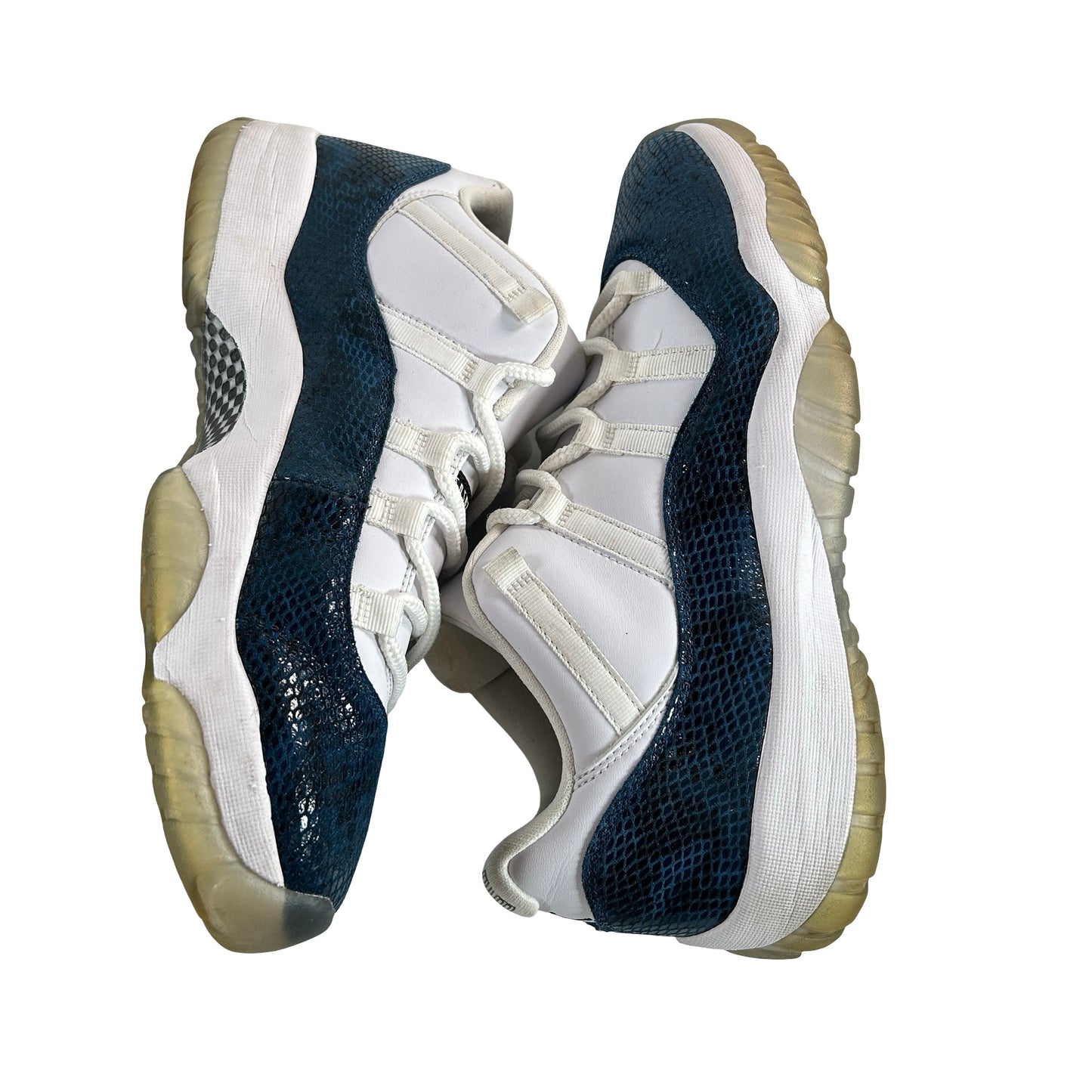 CD6846 102 Jordan 11 Retro Low Snake Navy (2019) [USED] - 12 M (Used)