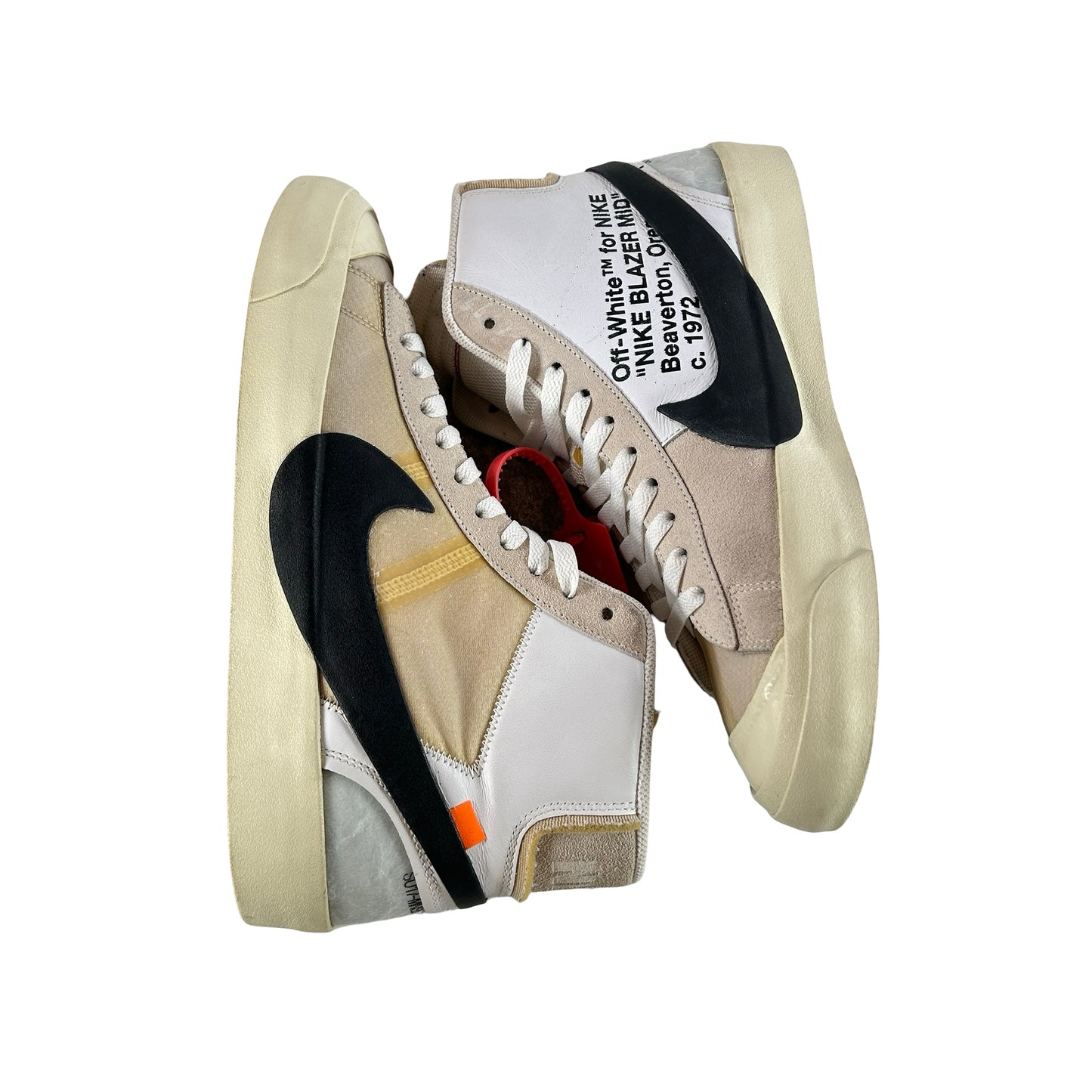 AA3832 100 Nike Blazer Mid Off-White [USED] - 11.5 M (Used)