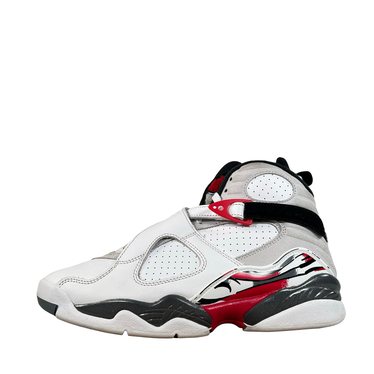 305381 100 Jordan 8 Retro White True Red (2025) [USED] - 7.5 M (Used)