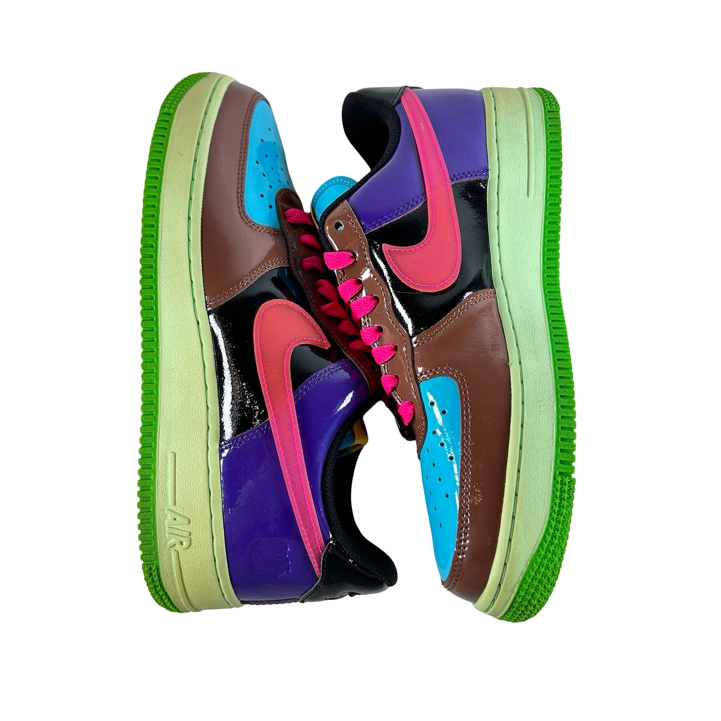 DV5255 200 Nike Air Force 1 Low SP Undefeated Multi Pink [USED] - 7.5 M (Used)