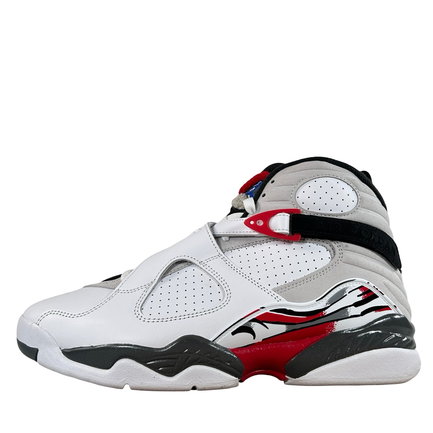305381 100 Jordan 8 Retro White True Red (2025) [USED] - 10 M (Used7)