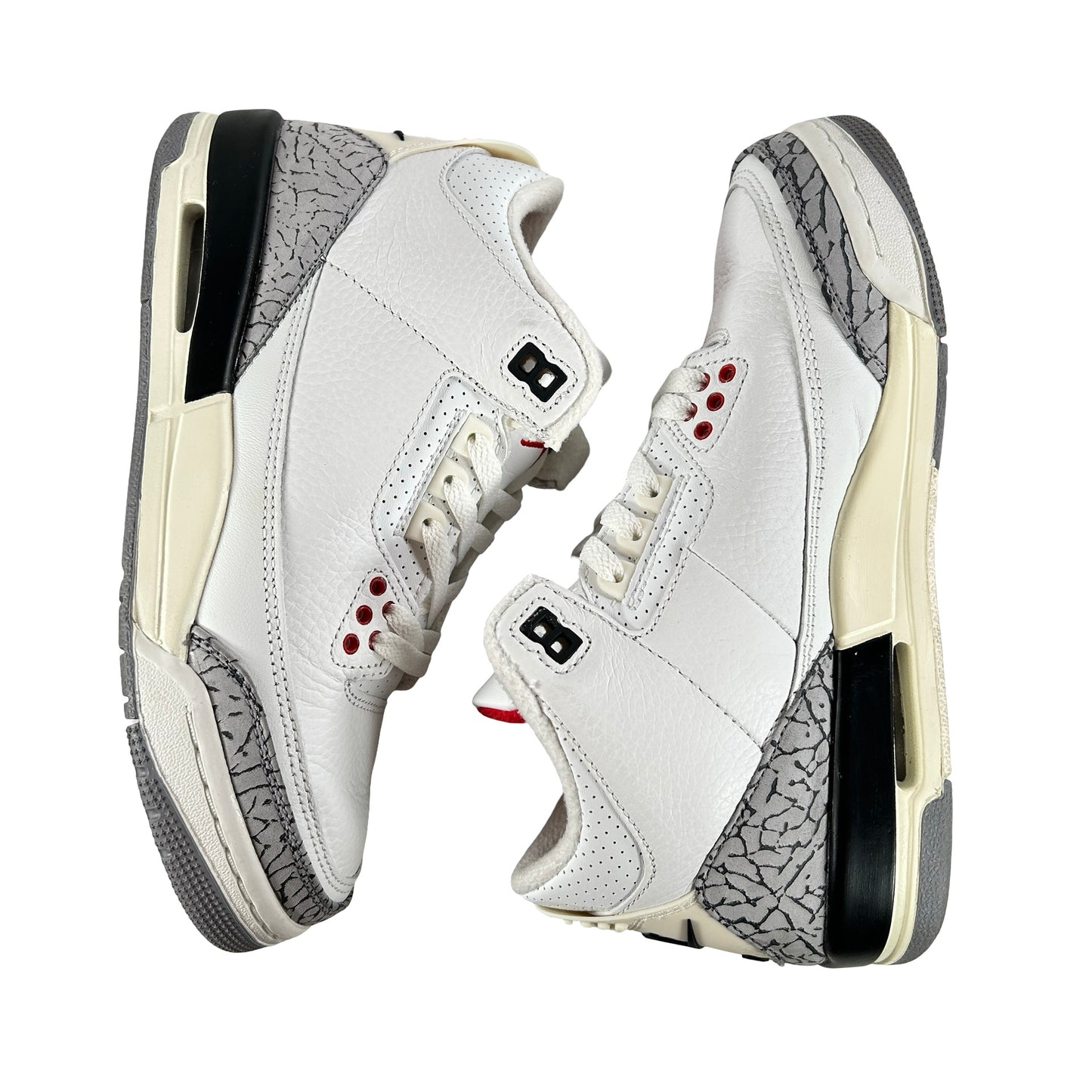 DM0967 100 Jordan 3 Retro White Cement Reimagined (GS) [USED] - 5.5 Y (Used5)