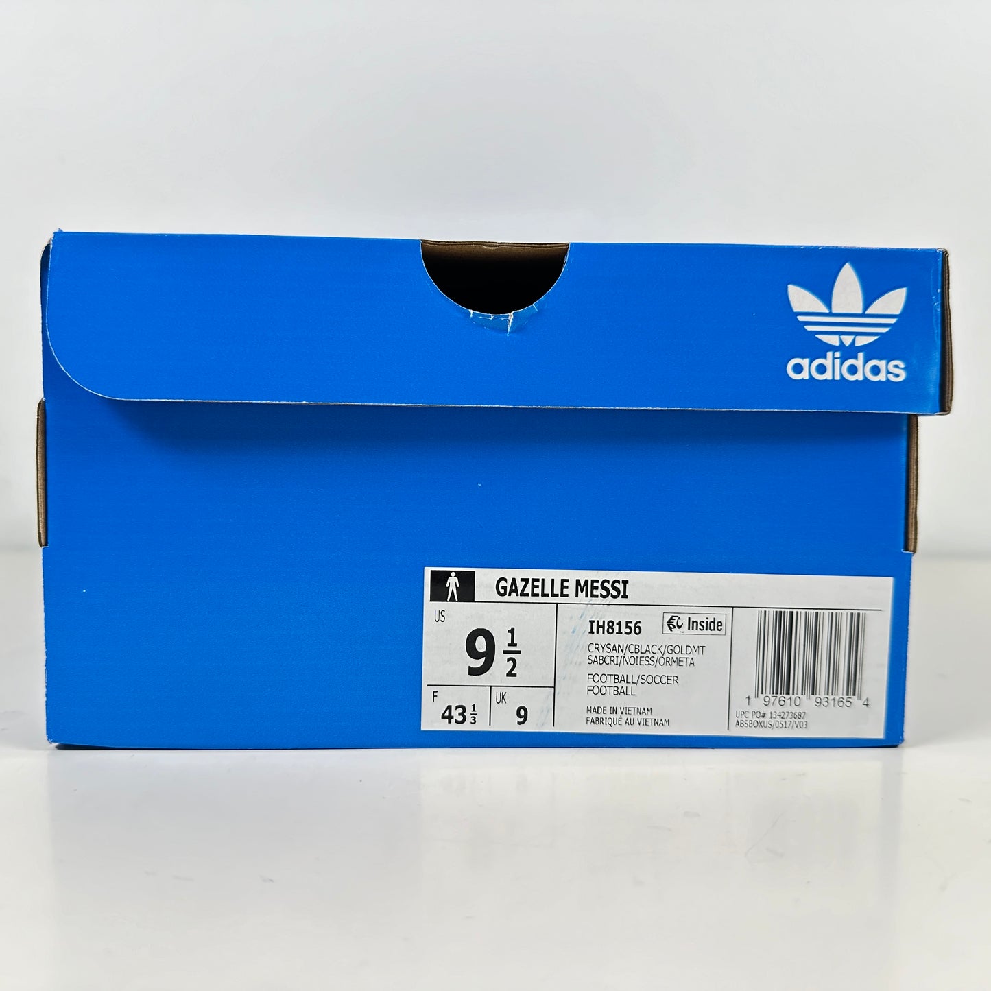 IH8156 adidas Gazelle Messi Triunfo Dorado [USED] - 9.5 M (Used)
