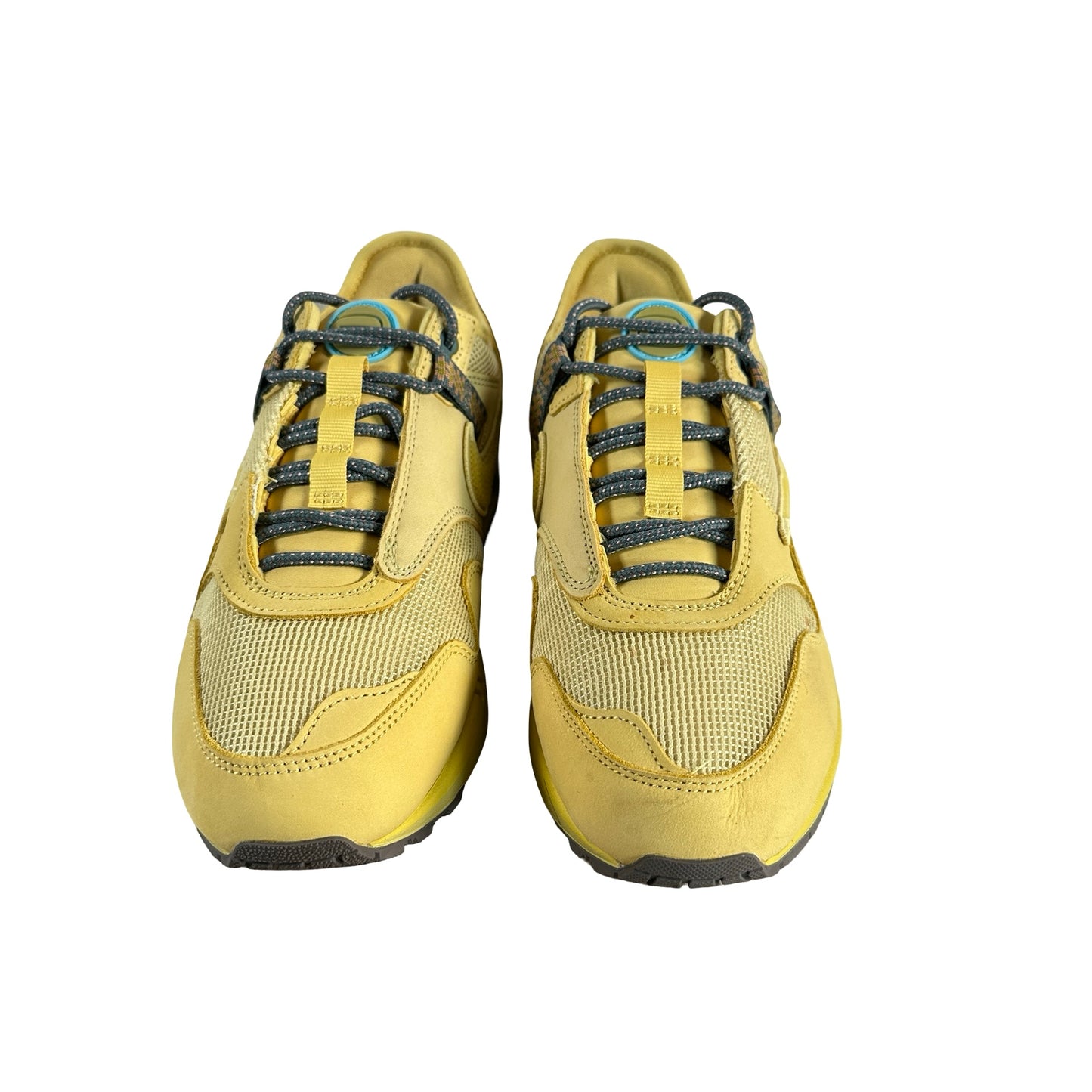 DO9392 700 Nike Air Max 1 Travis Scott Cactus Jack Saturn Gold [USED] - 9.5 M (Used)