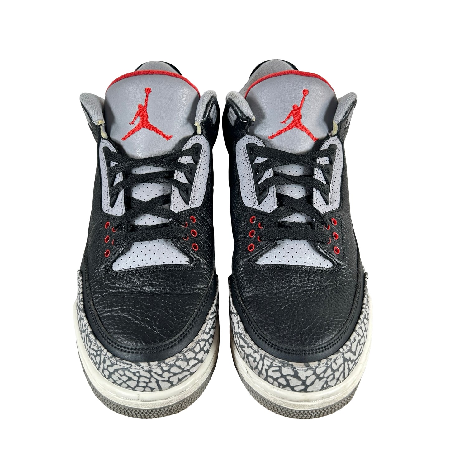 854262 001 Jordan 3 Black Cement 2018 [USED] - 11 M (Used) (No Box3)
