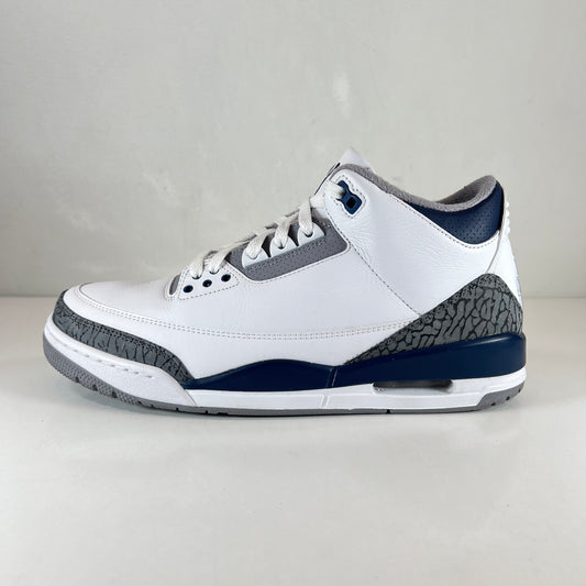 CT8532 140 Jordan 3 Retro Azul marino medianoche