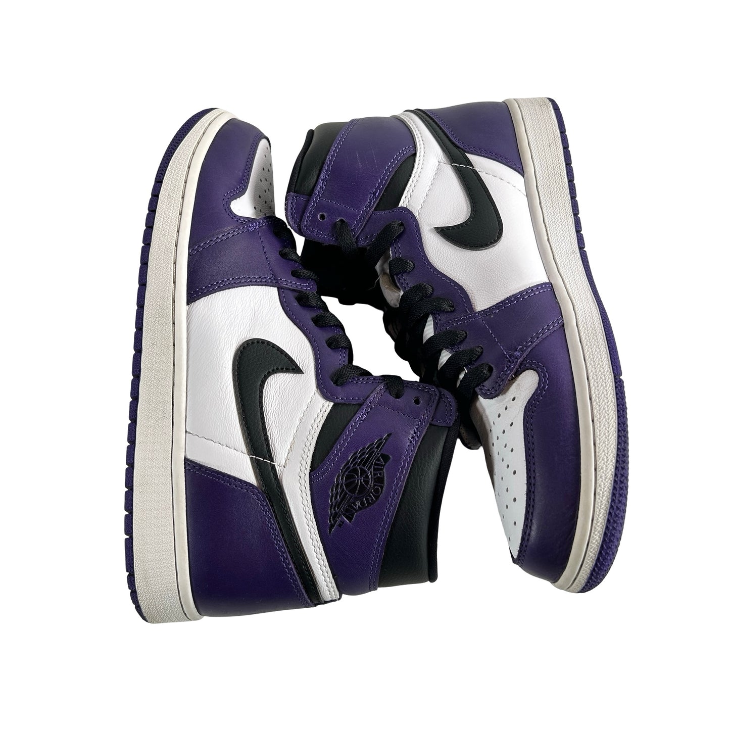555088 500 Jordan 1 Court Purple [USED] - 9.5 M (Used3)