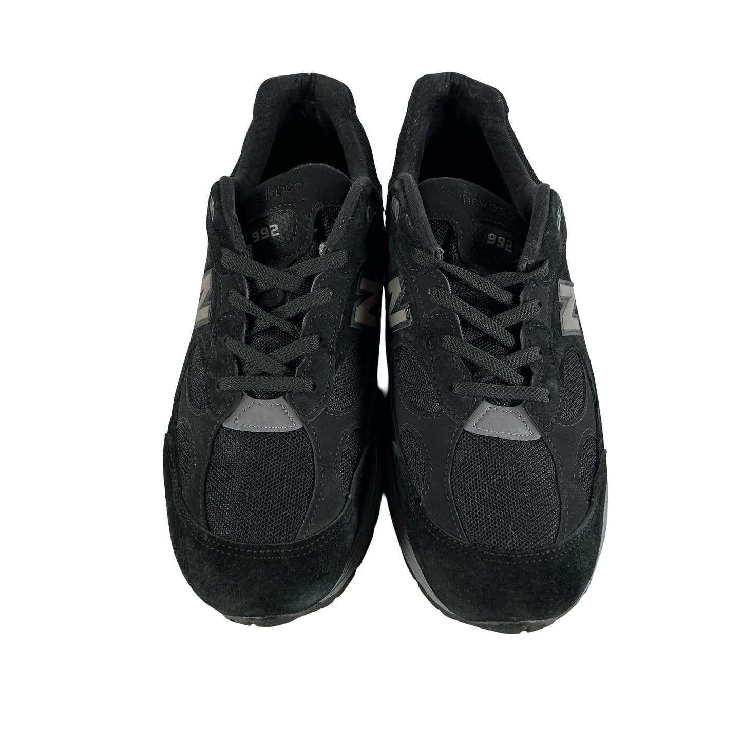 M992BL New Balance 992 MiUSA Black Grey [USED] - 12 M (Used) (No Box)