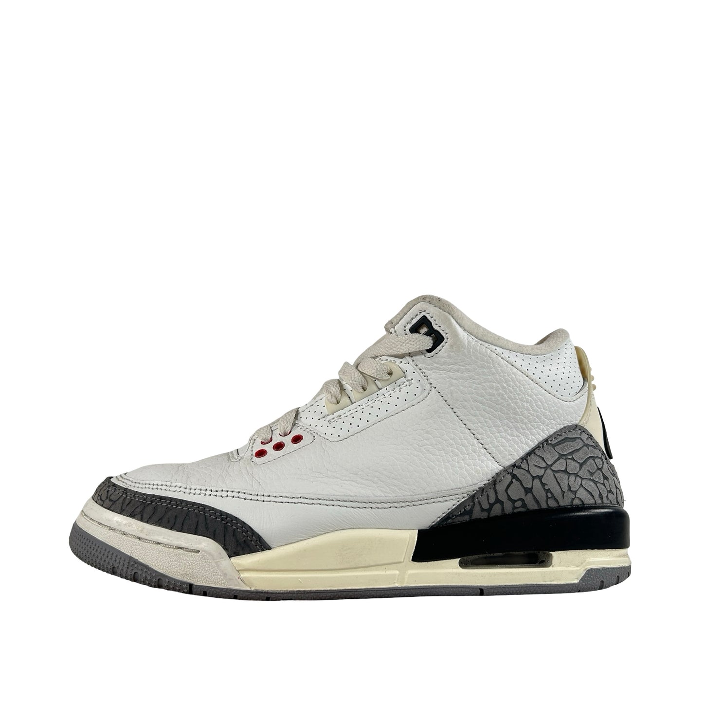 DM0967 100 Jordan 3 Retro White Cement Reimagined (GS) [USED] - 6 Y (Used5)