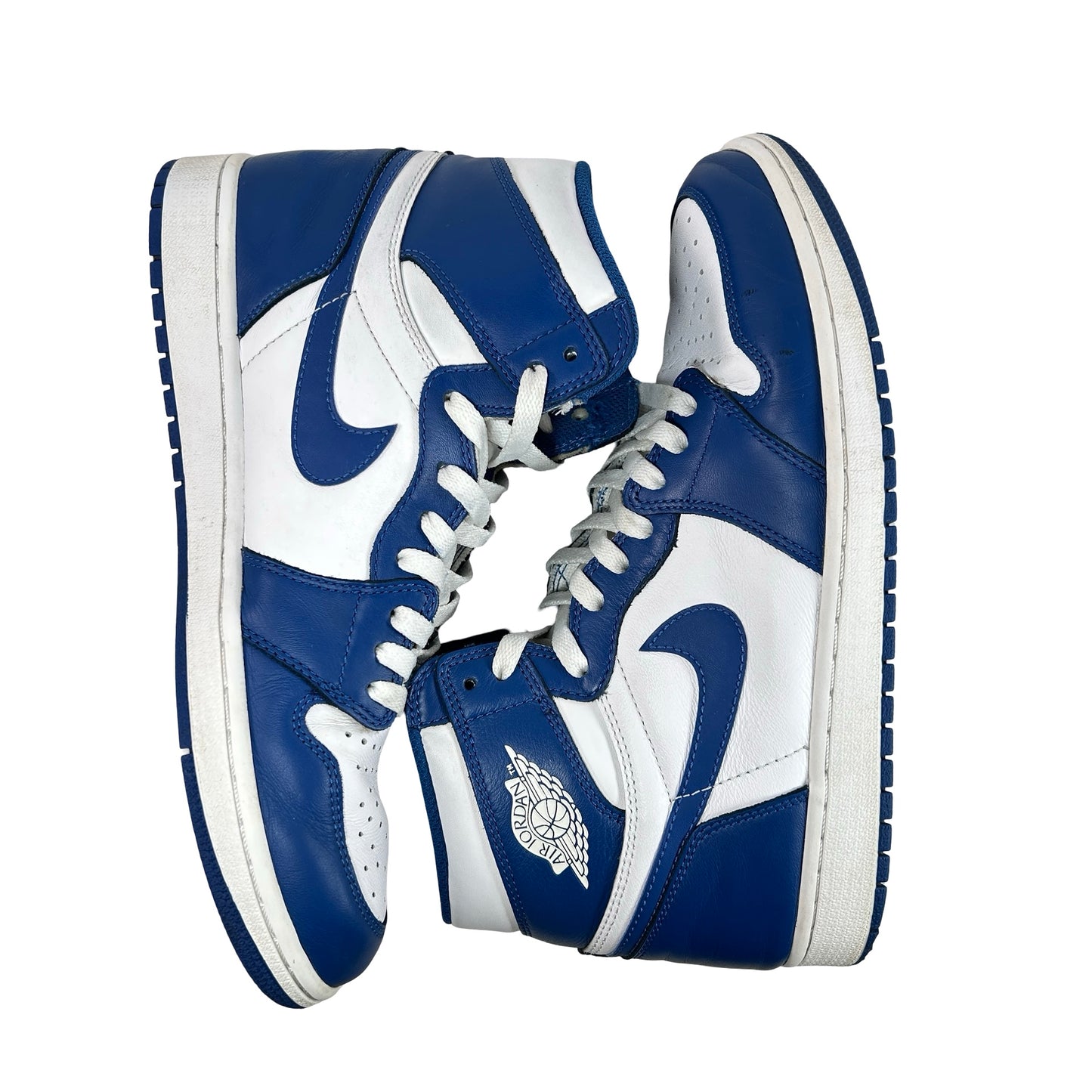 555088 127 Jordan 1 Retro Storm Blue [USED] - 10.5 M (Used2)