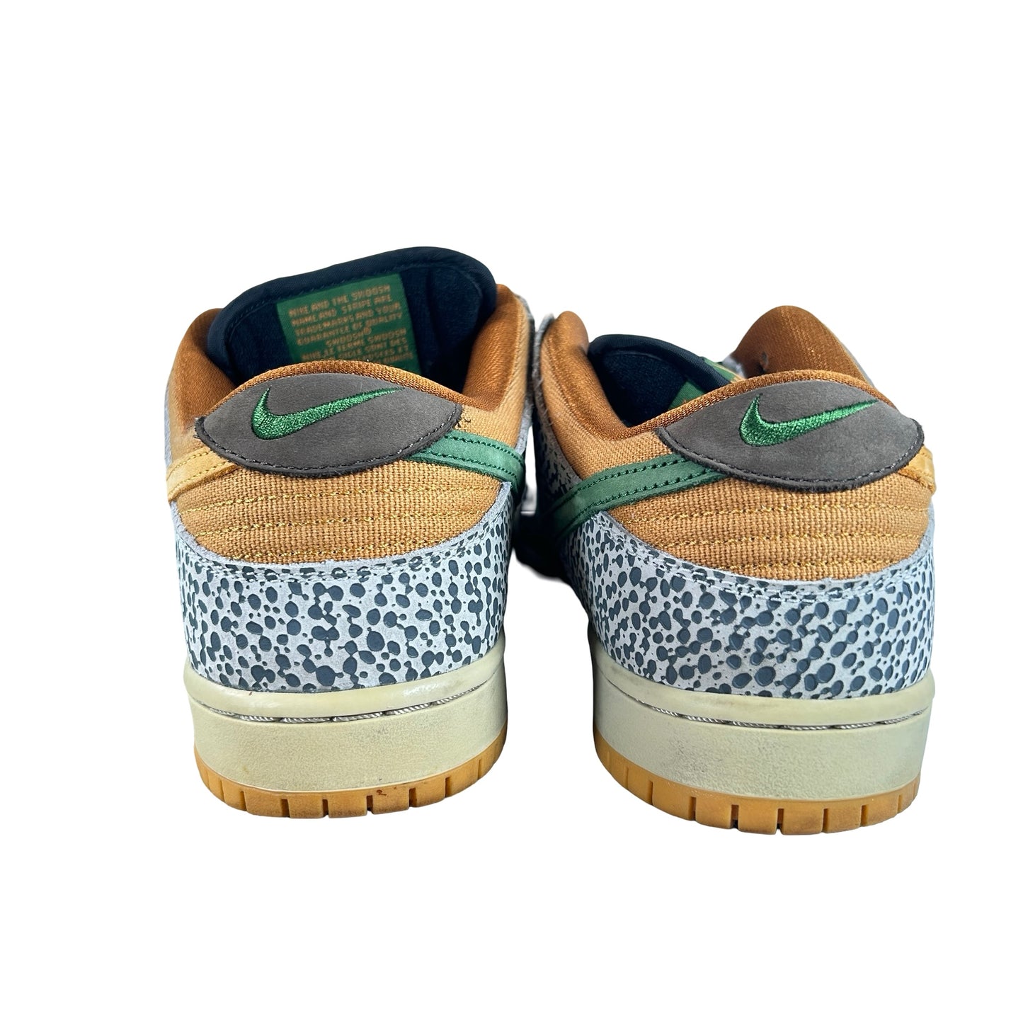 CD2563 002 Nike SB Dunk Low Safari [USED] - 9.5 M (Used)