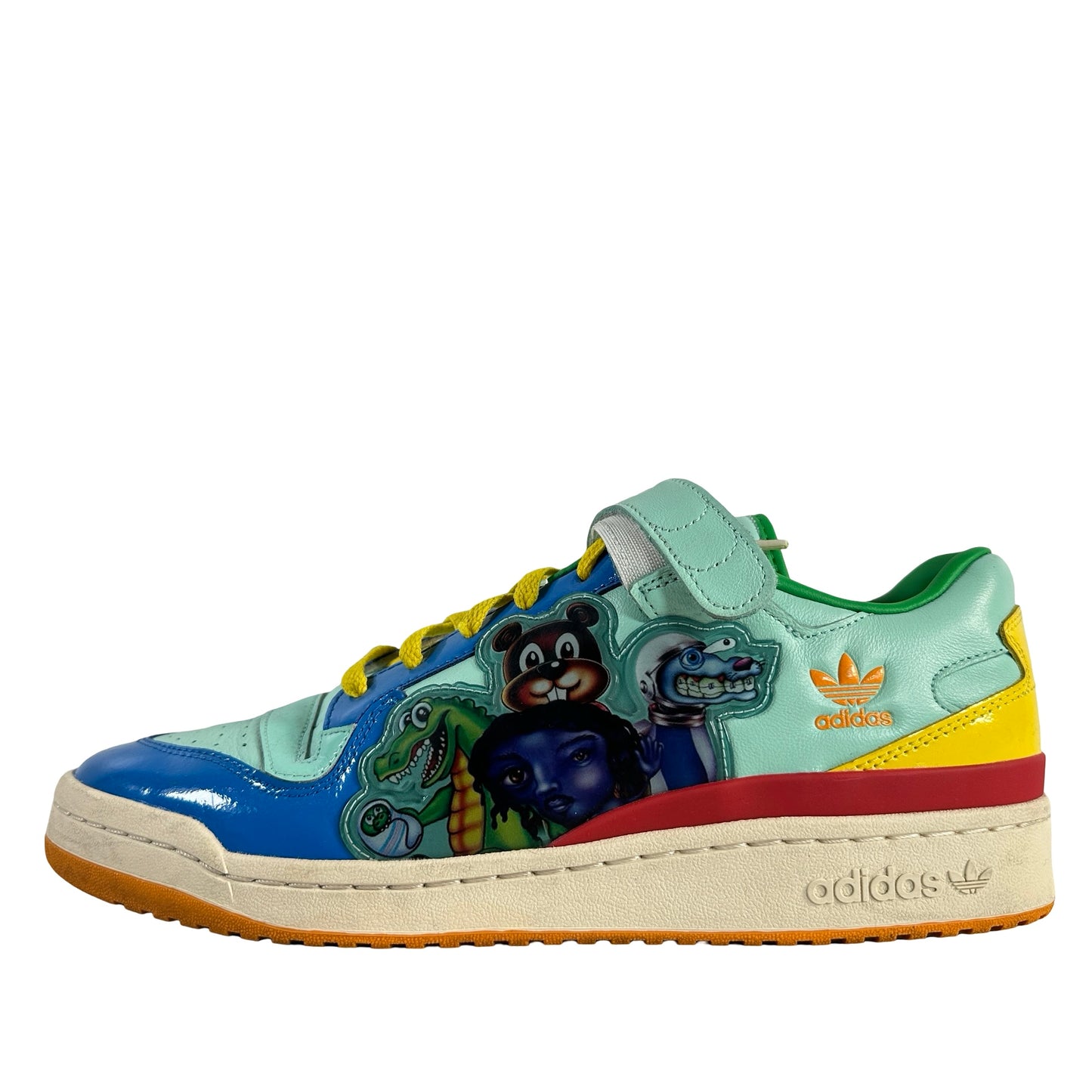 GX3873 adidas Forum Low Kerwin Frost Benchmates [USED] - 12 M (Used)