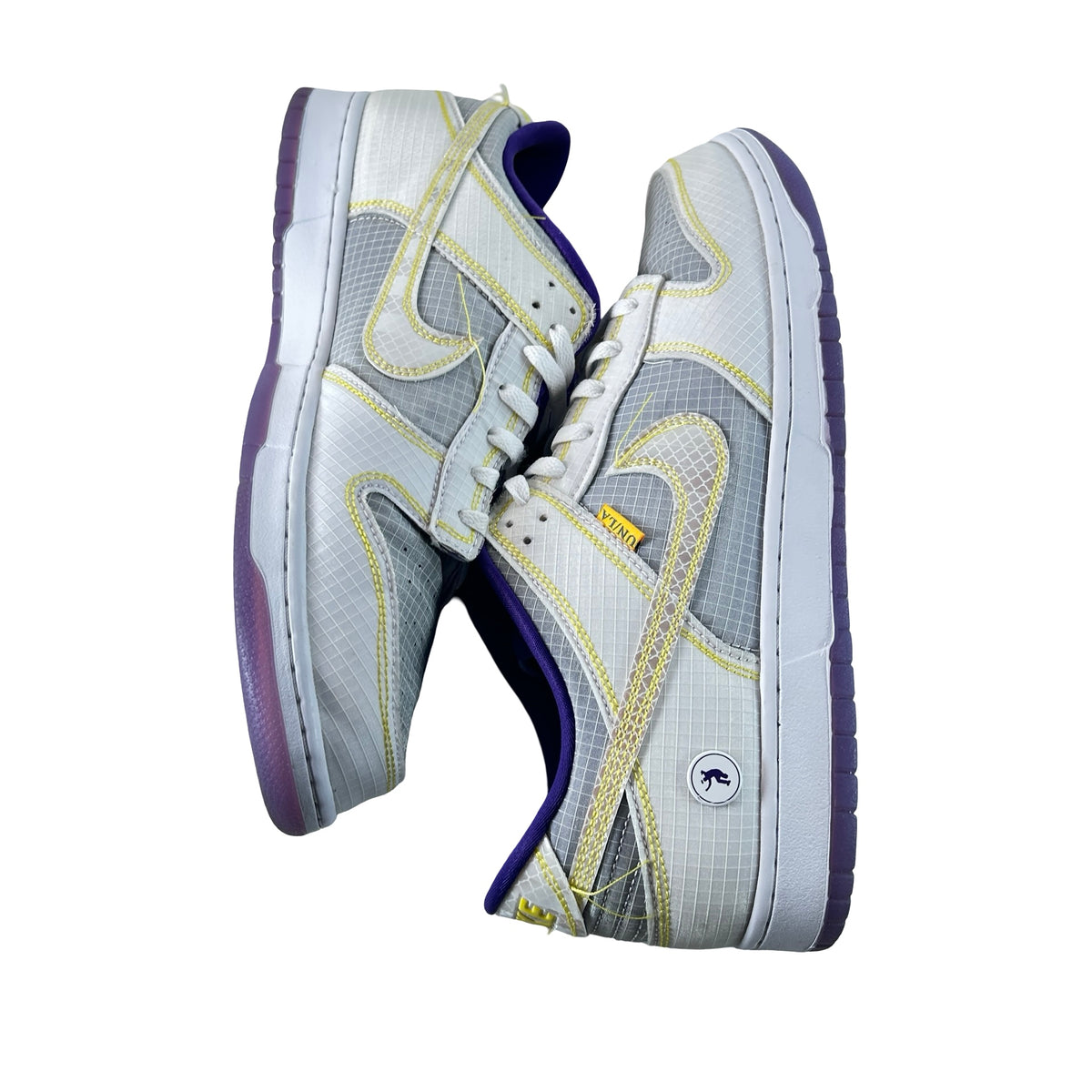 DJ9649 500 Nike Dunk Low Union Passport Pack Court Purple [USED] - 13 M (Used)