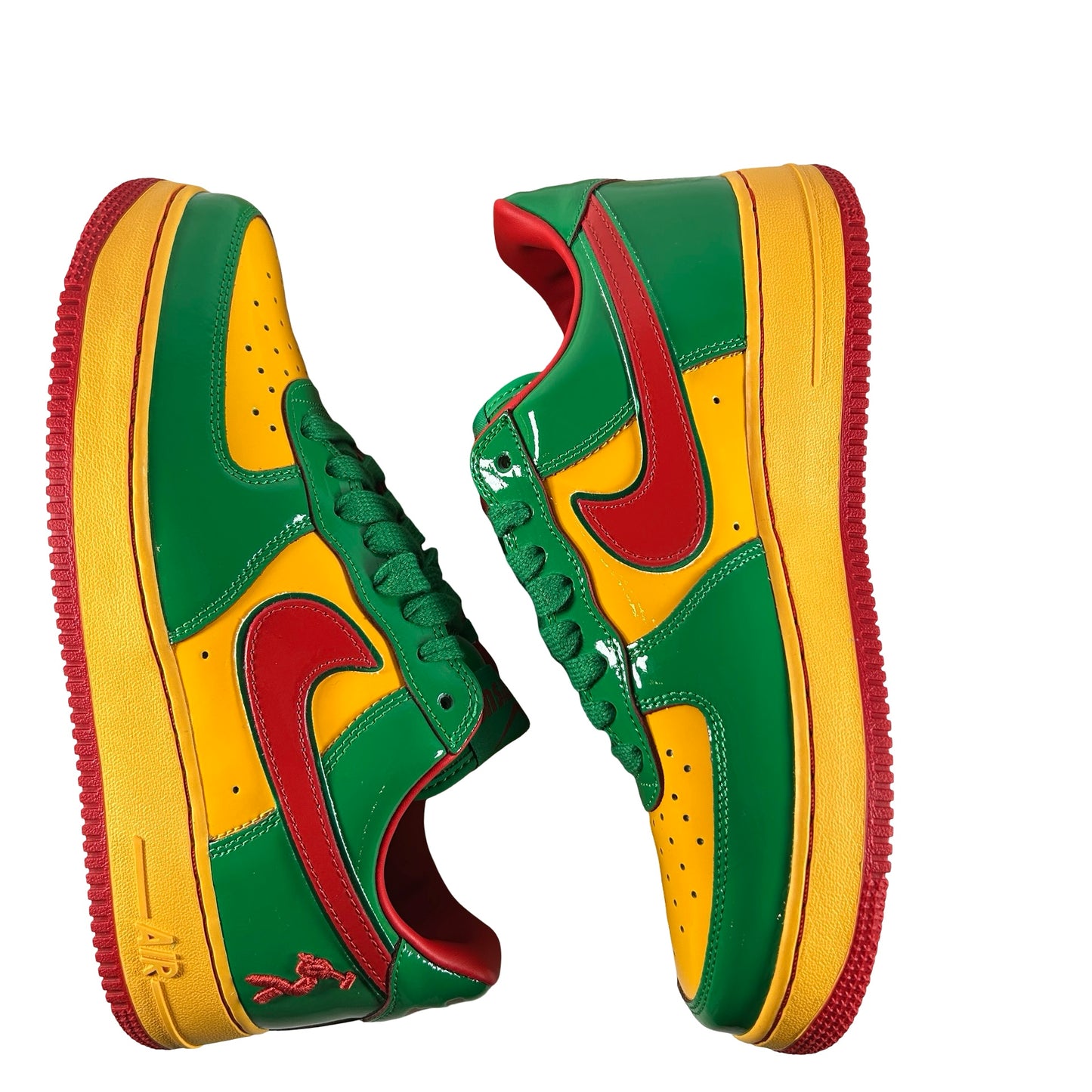 IH4383 300 Nike Air Force 1 Low Lil Yachty Concrete Boys Lucky Green [CONDITIONAL] - 9 M (No Box) (B-Grade)