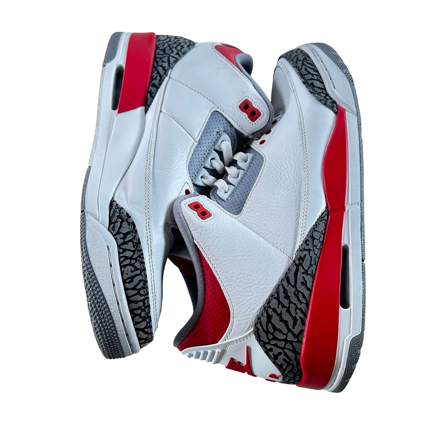 DN3707 160 Jordan 3 Retro Fire Red (2022) [USED] - 11.5 M (Used4) (No Box4)