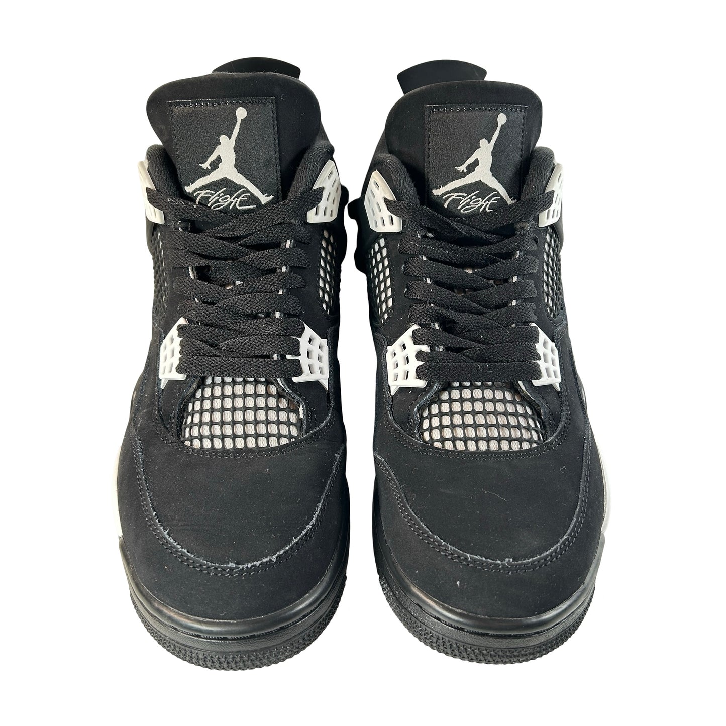 FQ8138 001 Jordan 4 Retro White Thunder [USED] - 9.5 M (Used2)